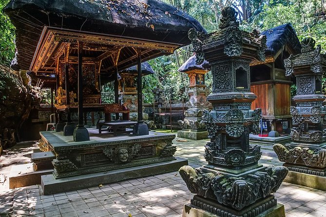 Ubud Sacred Monkey Forest & Art Village Tour - Celuk Village for silver jewelry