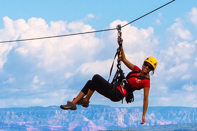 Zip Line Tour at Out of Africa Wildlife Park in Sedona,Camp Verde - Why this zip line is different from a standard Arizona ride