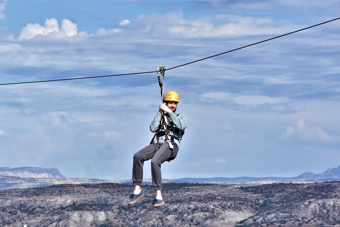 Zip Line Tour at Out of Africa Wildlife Park in Sedona,Camp Verde - Five lines over Out of Africa’s animal enclosures