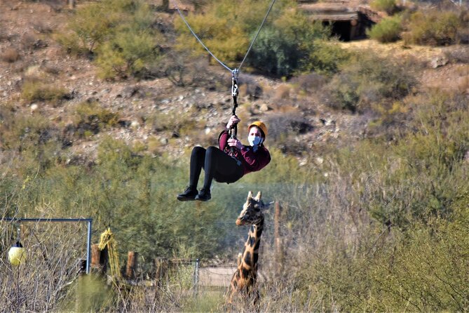 Zip Line Tour at Out of Africa Wildlife Park in Sedona,Camp Verde - How to plan your visit from Sedona